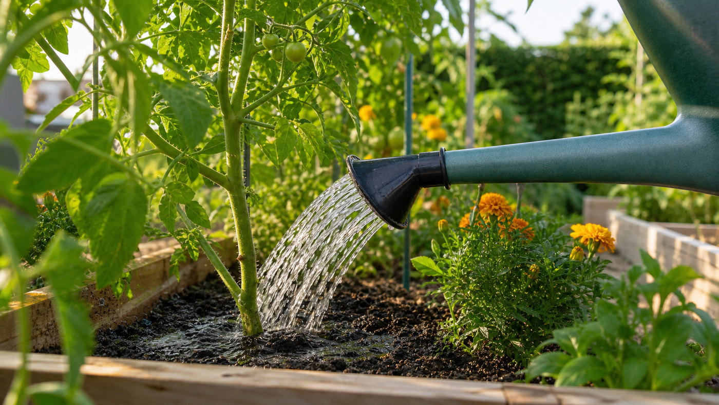 Slim water geven in juli: zo komt je tuin stralend de zomerhitte door