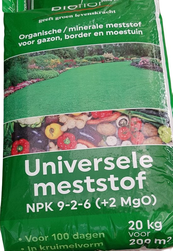 Universele mest 9-2-6 (2mgO) Bioflor