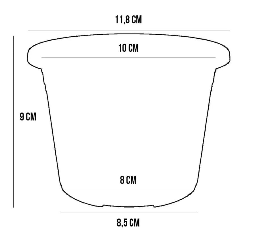 Bloempot Cylindro