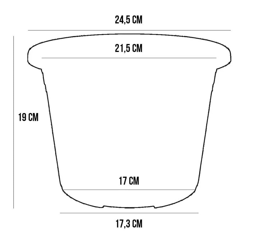 Bloempot Cylindro